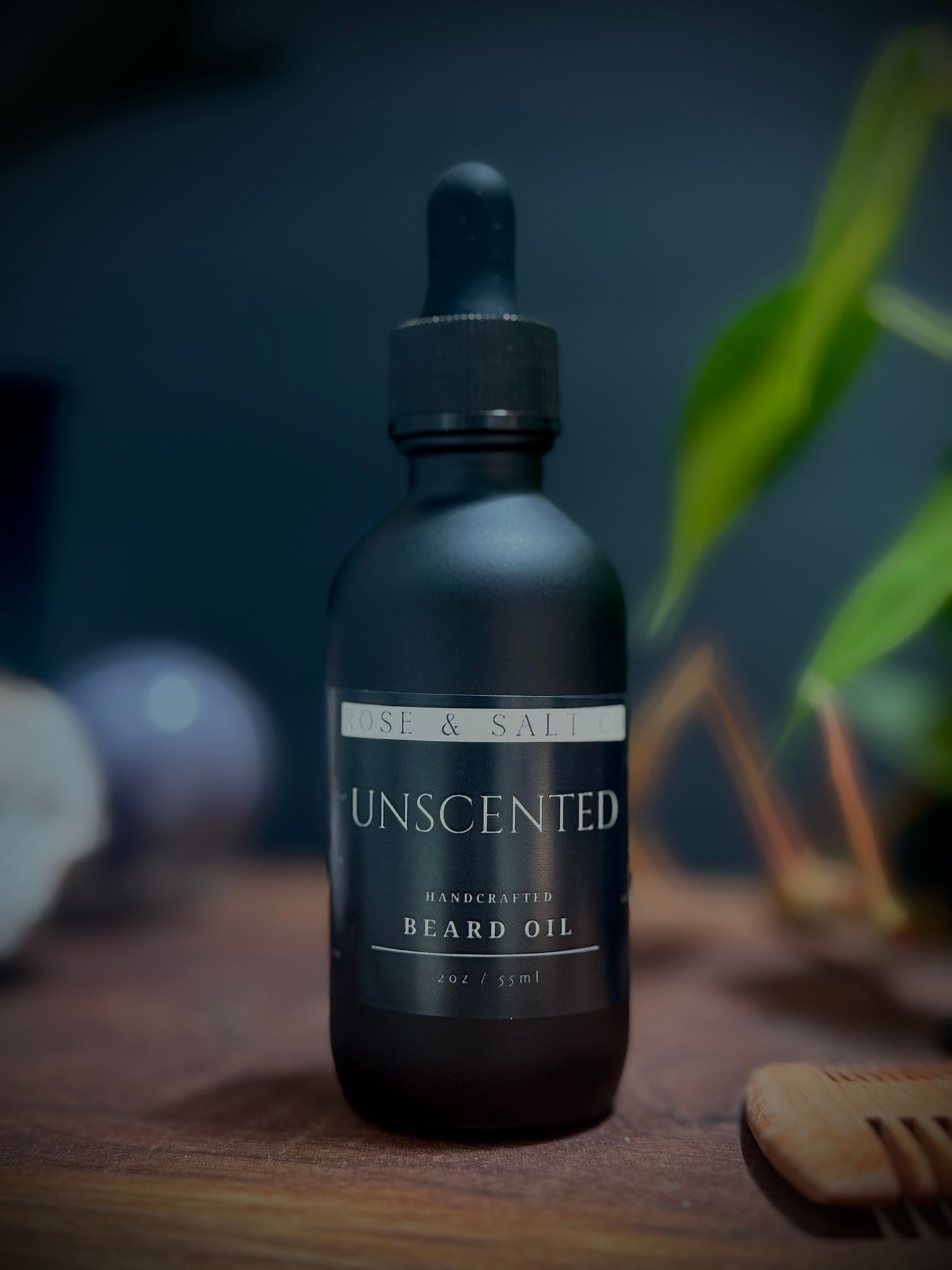 Unscented Beard Oil – Fragrance-Free Beard Oil for Sensitive Skin | Lightweight Moisturizing Beard Conditioner – Non-Greasy Finish