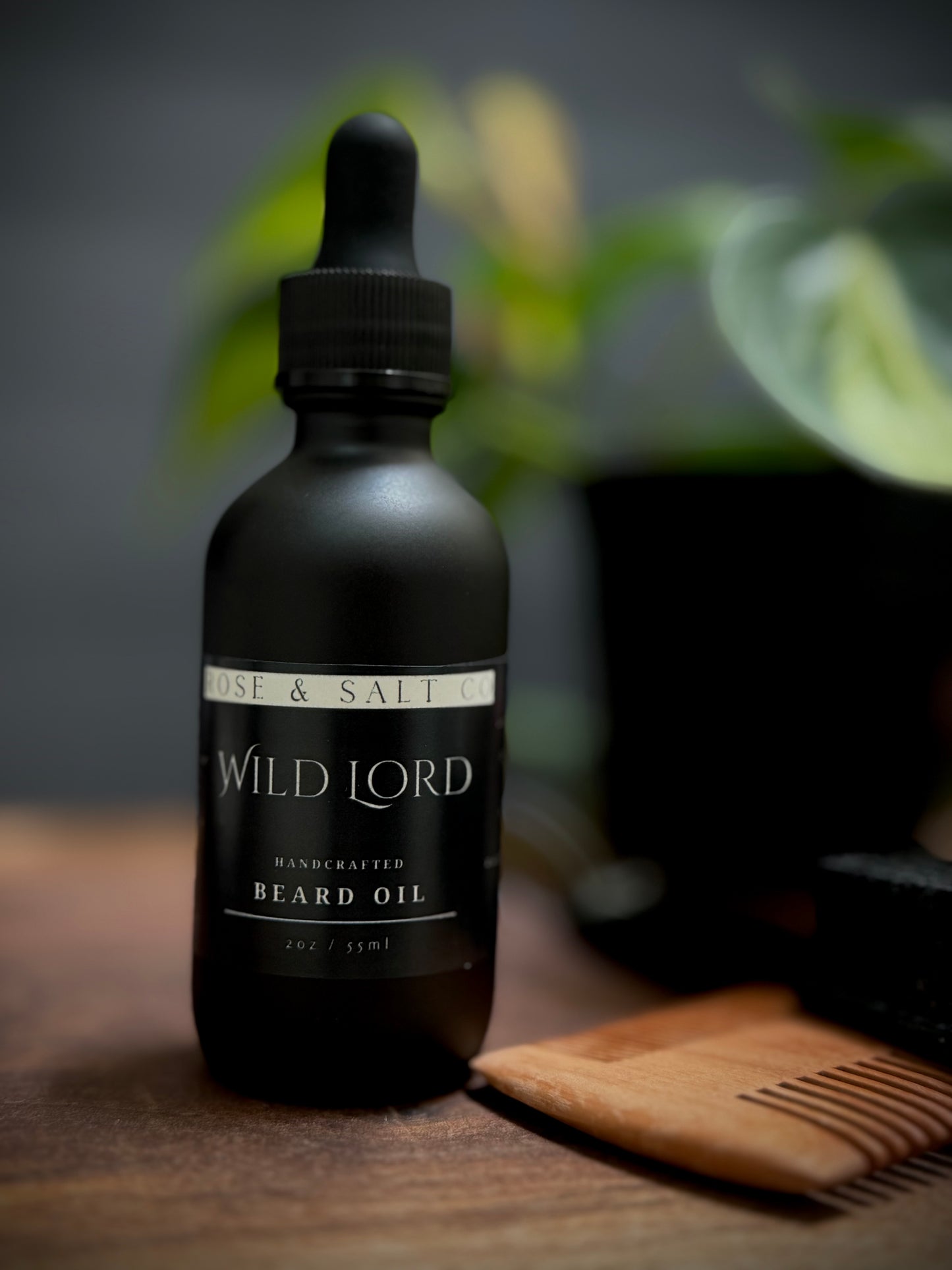 Wild Lord Beard Oil – Earthy Forest Scented Beard Oil | Herbal Woodsy Beard Conditioner for Men – Moisturizing & Taming