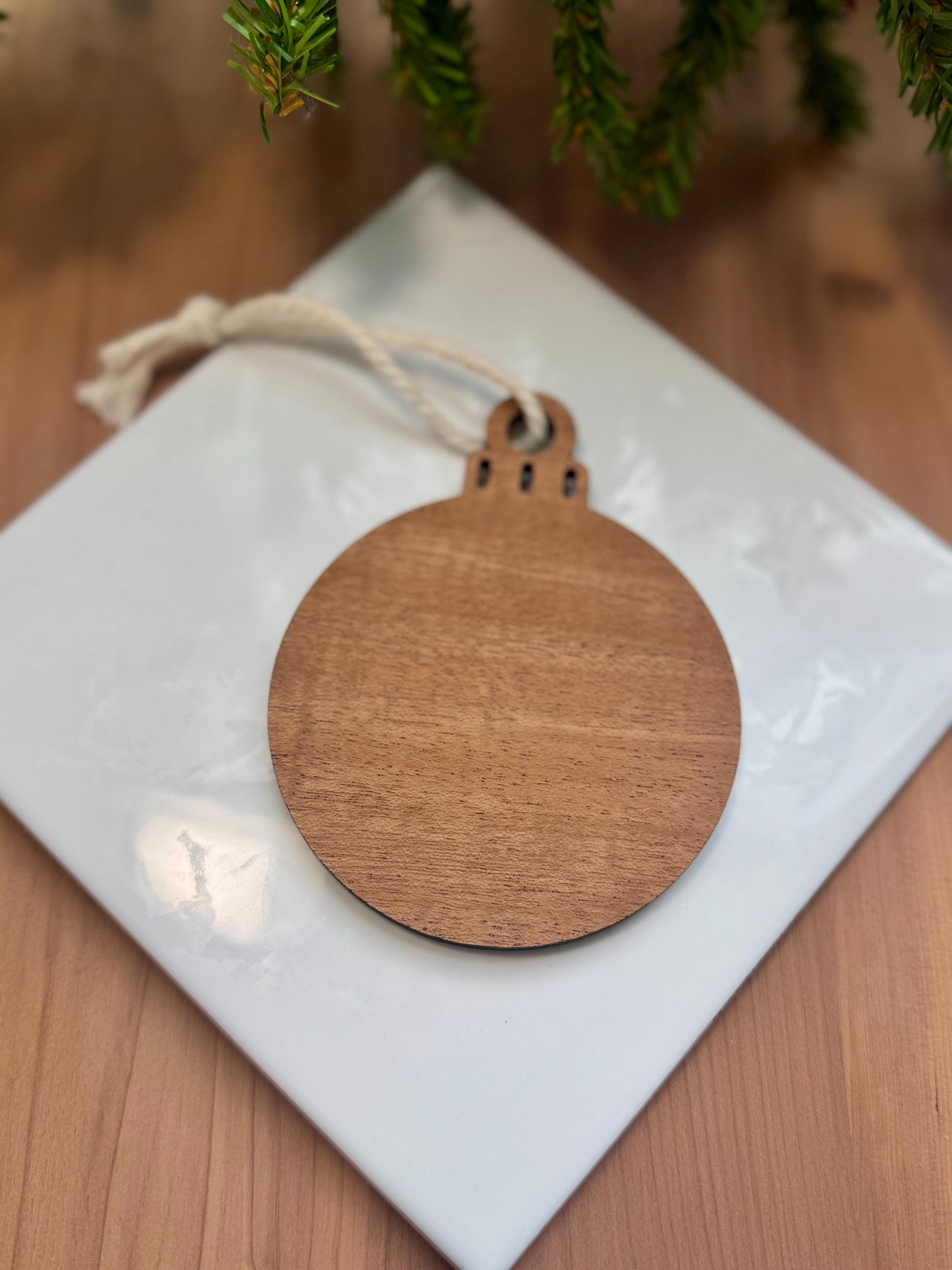 Wheel Of The Year Ornament | Witch Pagan Tarot | Maple Wood | Non-Religious | Hygge | Christmas Tree | Solstice Ritual | Yule Season