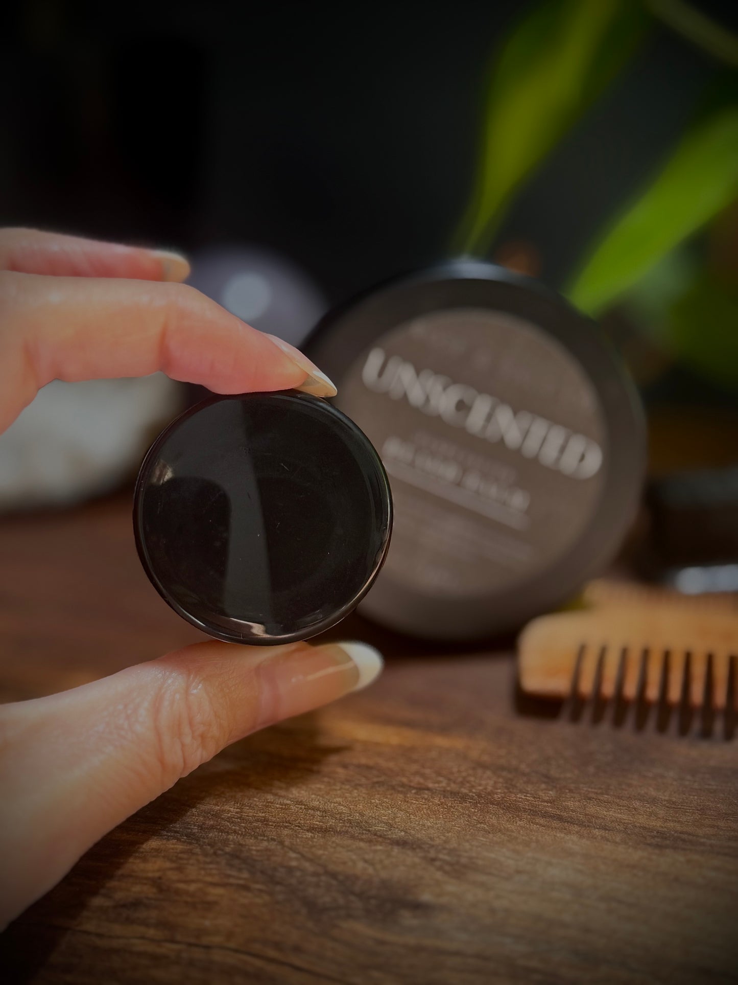 Unscented Beard Balm – Fragrance-Free Beard Conditioner & Balm | Sensitive Skin Friendly, Lightweight Natural Beard Styling Balm