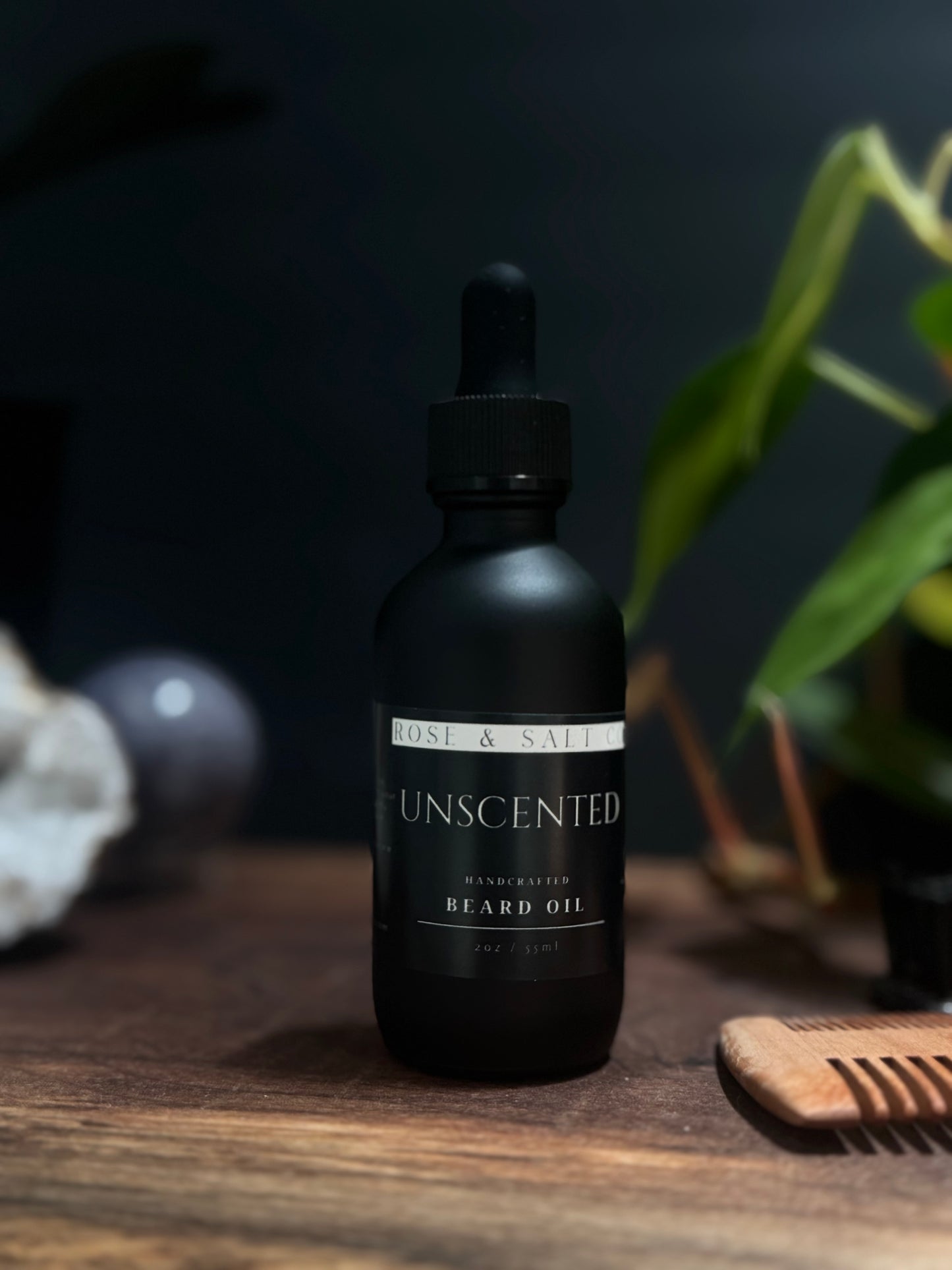 Unscented Beard Oil – Fragrance-Free Beard Oil for Sensitive Skin | Lightweight Moisturizing Beard Conditioner – Non-Greasy Finish