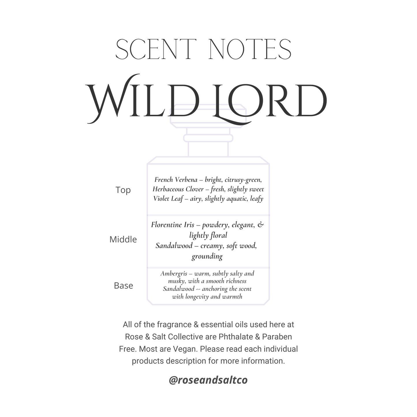 Wild Lord (Masculine Cologne Scent) Whipped Tallow Cream