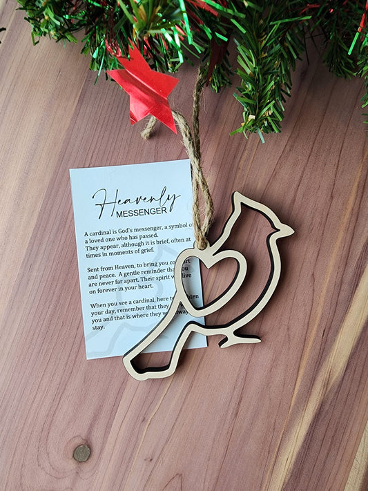 Cardinal Messenger Ornament